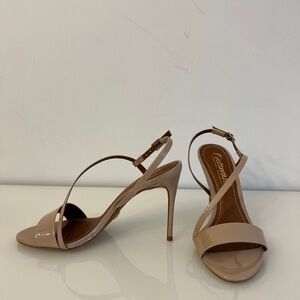 Nude patent heels from L’intervalle